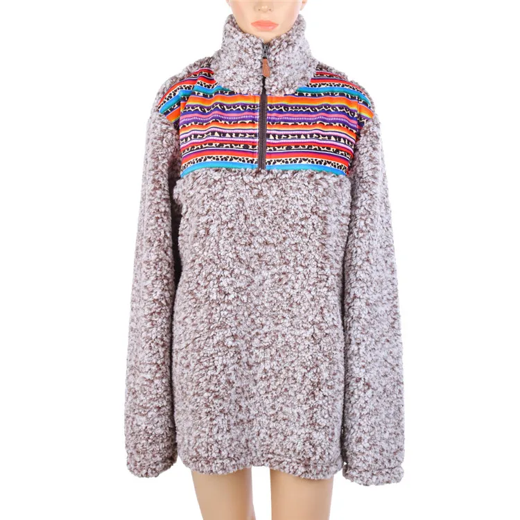 

Wholesale Personalized Monogram Ladies Uplander Sherpa Pullover