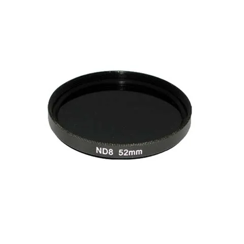 

Photographic Equipment digital camera accessories CNC machining lens ring optical glass lens 52mm lens neutral density ND filter, Black