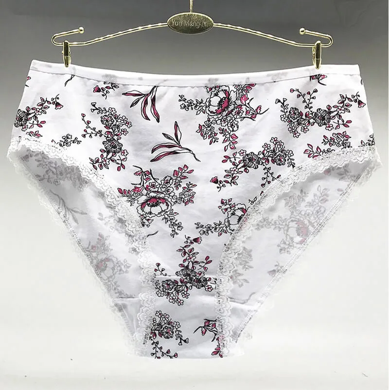 Yun Meng Ni Lady Underwear Big Size 2xl 3xl 4xl Cotton Women Underwear