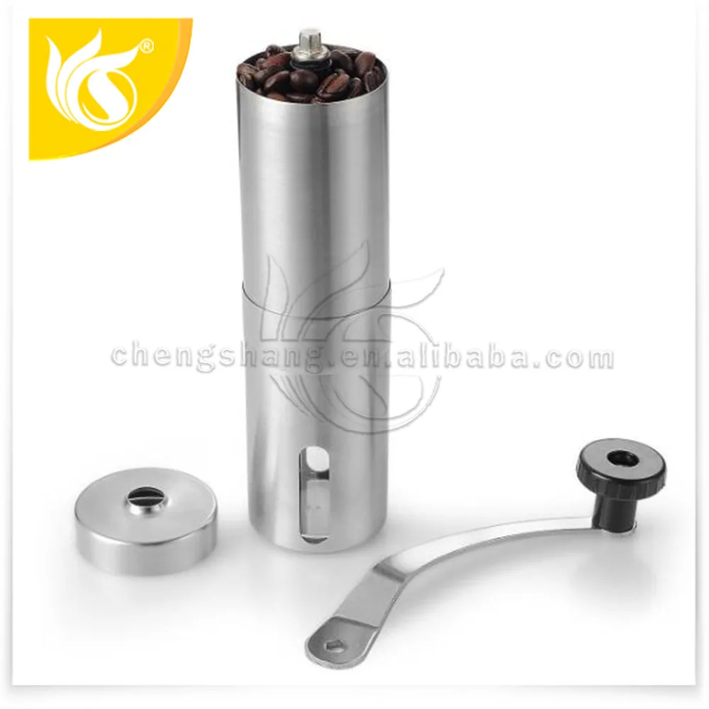 
Portable Detachable Coffee Tools Ceramics Burr Grinders Hot Selling Top Quality Stainless Steel Mini Manual Coffee Grinder Set 