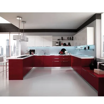 Best Sale New Design Modular Painting Kitchen Cabinets Thermofoil