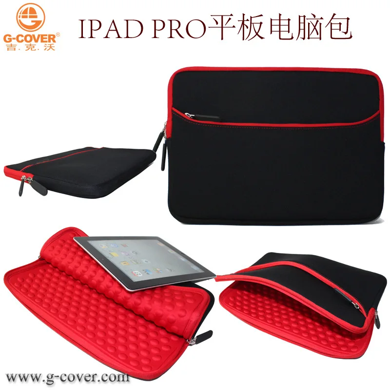 

Compatible with for ipad pro macbook anti-fall neoprene case in stock, Black