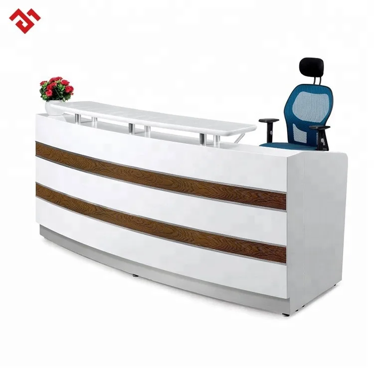 Small Size Hotel Reception Counter Beauty Salon Front Desk Table - Buy ...