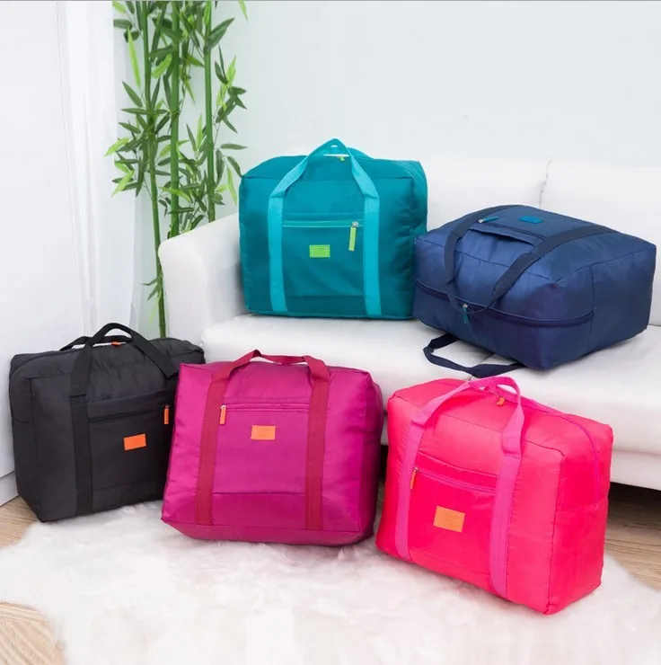 

promotional New Design Waterproof Foldable ladies travel bags, Customized color