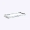 Marble-like acrylic Large rectangular Tray for bathroom