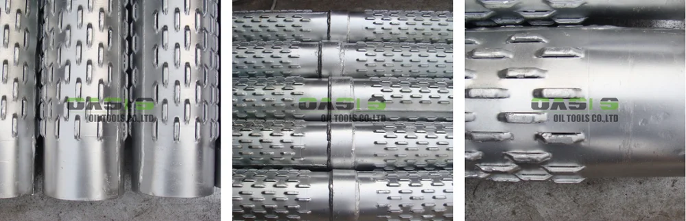 China manufacturer slotted carbon steel pipe bridge screen/bridge slotted well screen with high quality