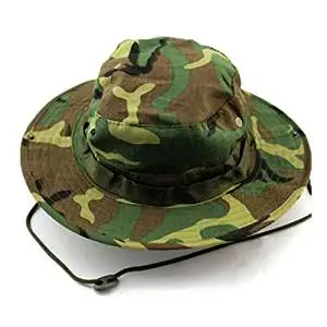 SHENGHUAJIE Outdoor Casual Combat Camo Ripstop Army Military Boogie Bush Jungle Sun Hat Cap Fishing Hiking