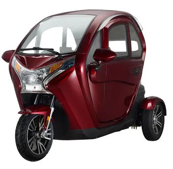 Eec Electric Tricycle Full Enclosed All Weather Tricycle 3 Wheel ...