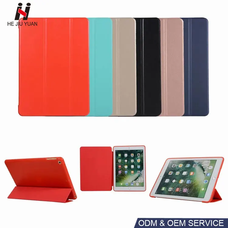 for New iPad Trifold Stand  Auto Sleep Wake PU Leather Tablet Case Cover for Apple iPad 2/3/4/5/6/pro 9.7/10.5/12.9/2017 2018