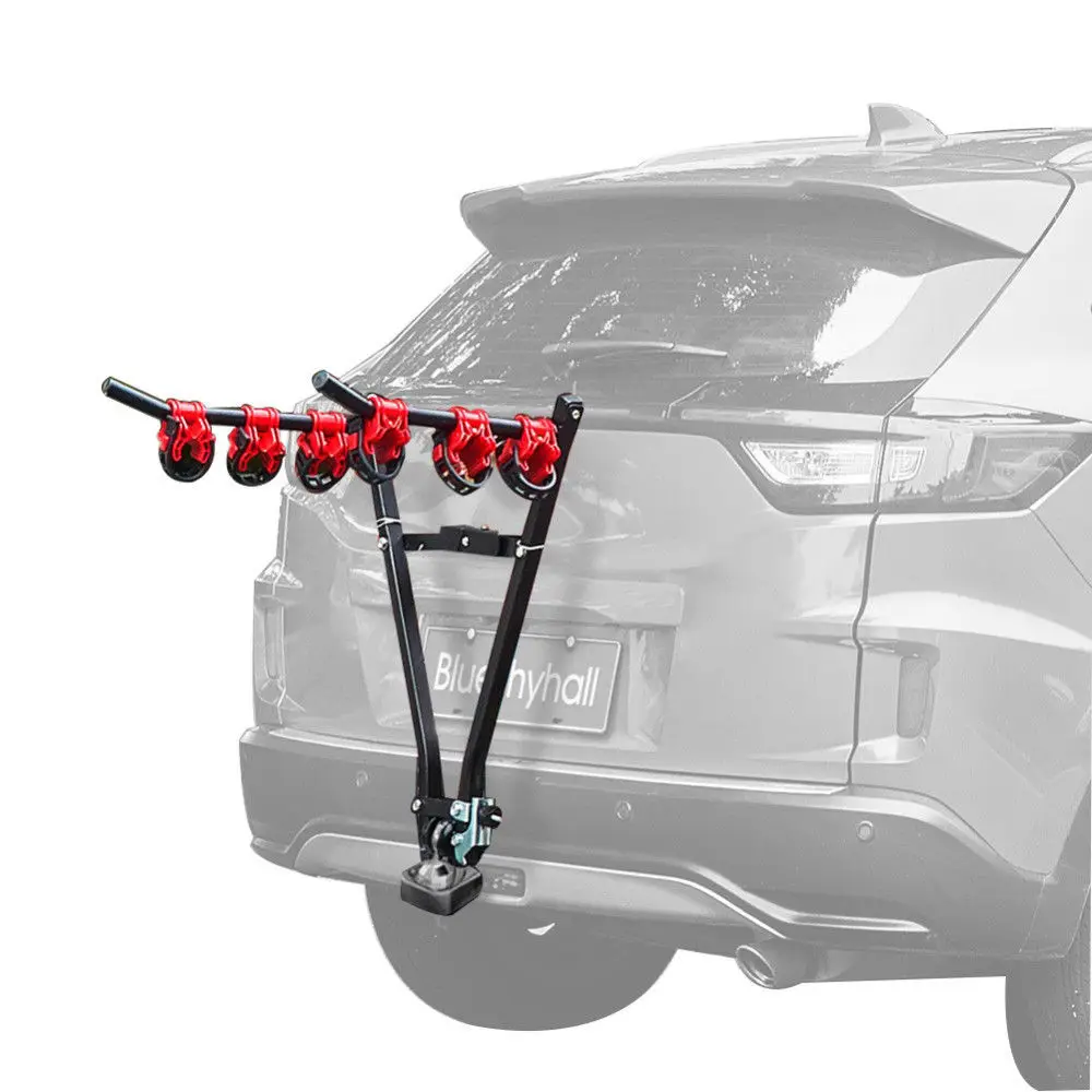 

HS-QC-04 Universal Rear Mounted 3 Bicycle Car Bike Carrier Rack