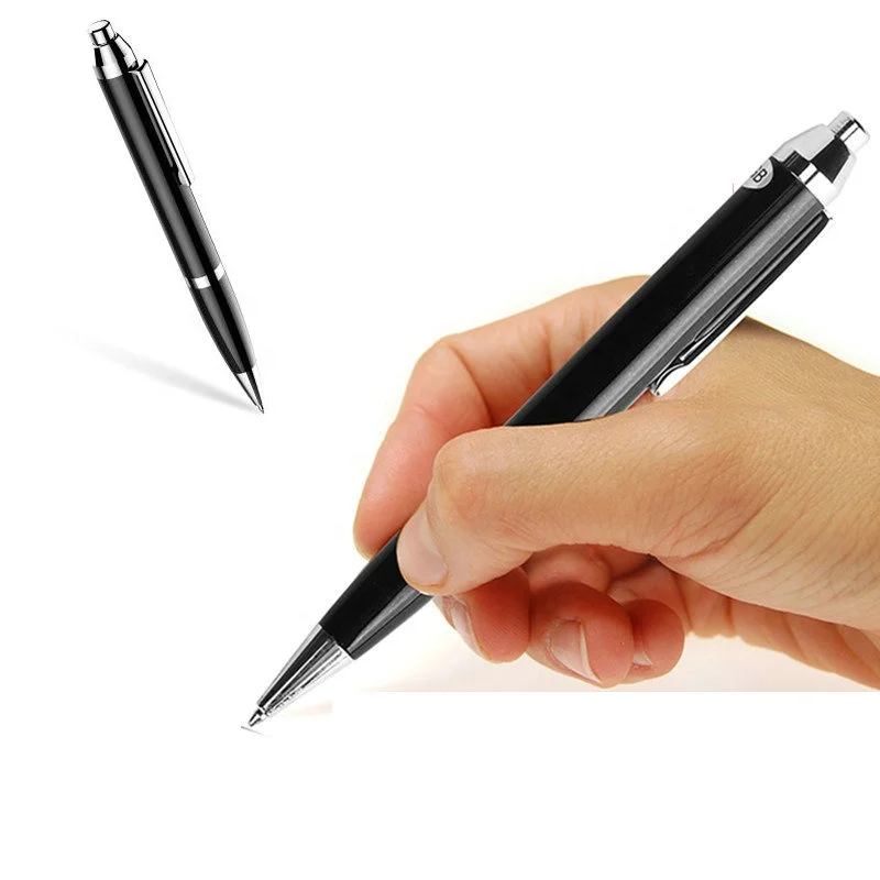 

Long distance hd sound recording digital voice recorder pen business ballpoint writing while recording audio pen voice recorder