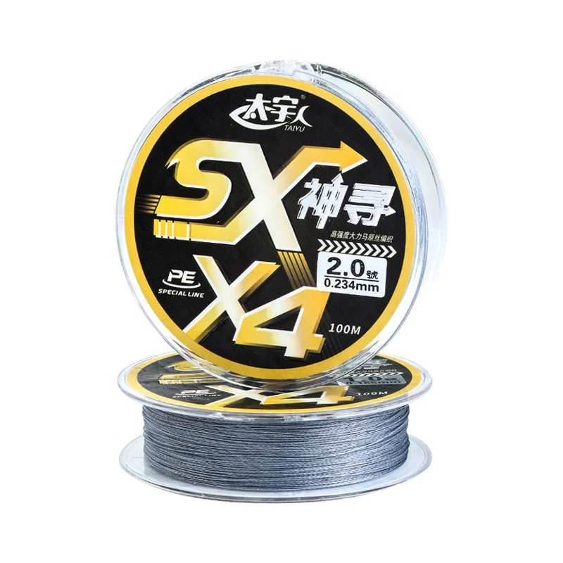 

100m 4 braided fishing line