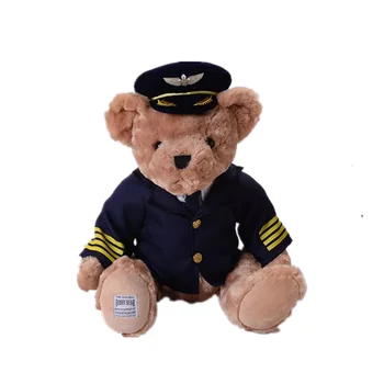 oso piloto peluche