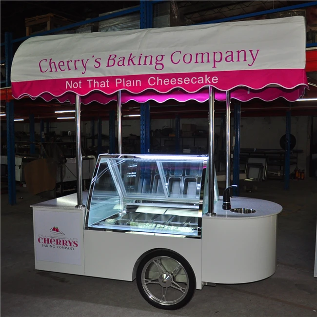 Electric Popsicle Ice Cream Van Freezer With Customized Exteriors Buy