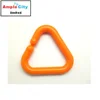 plastic ring chain link split ring triangle plastic ring binder plastic snap sing