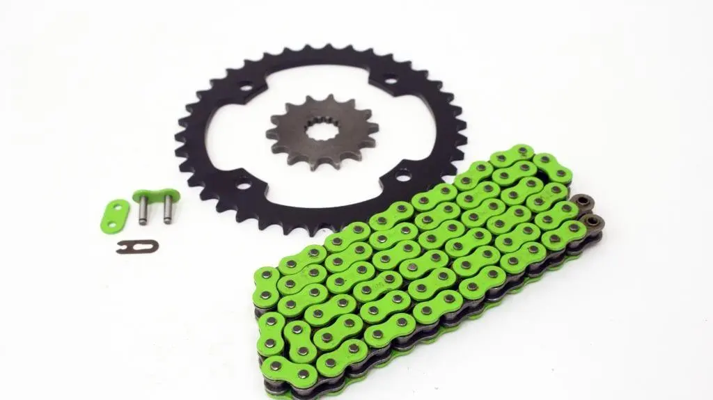 2009 2010 2011 2012 2013 Yamaha YFM350 350 Raptor Green Chain And Sprocket 12/38