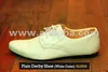 Men Leather Shoe Plain Derby Dress Shoe White Color