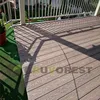 outdoor wpc wood flooring easy installed garden flooring