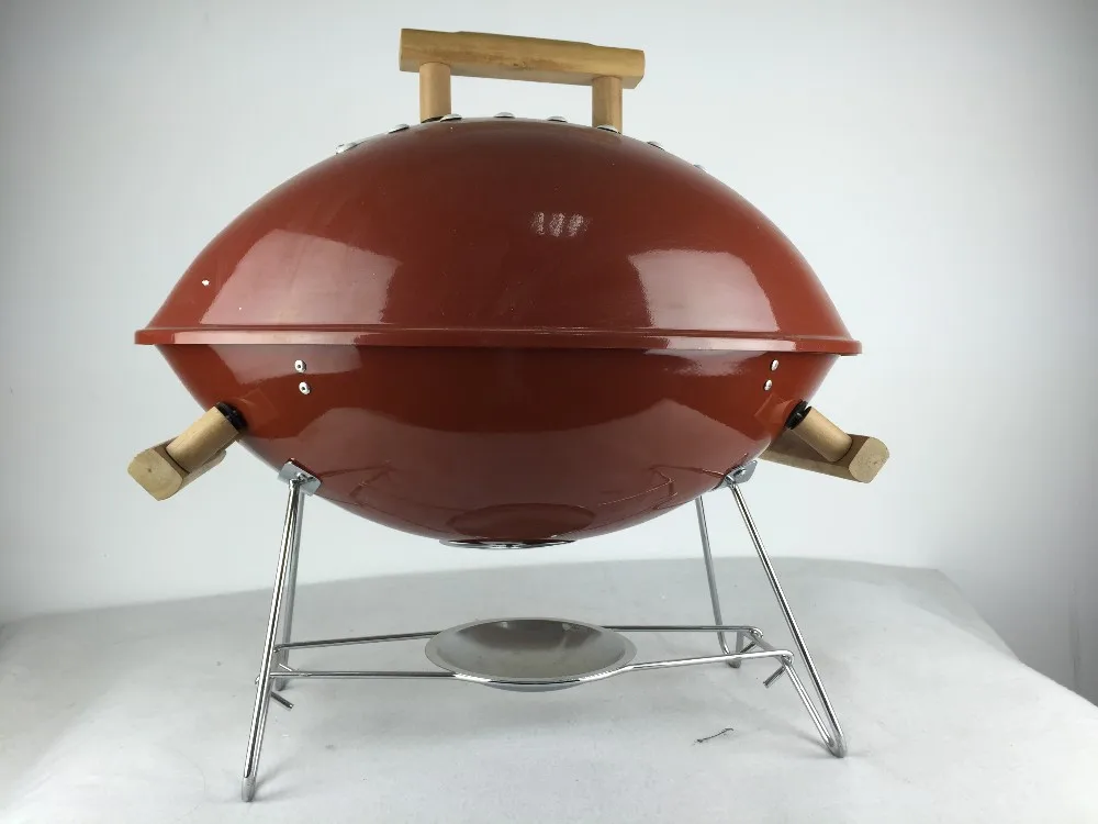 Uniwise Unique Charcoal American Football Shaped Bbq Grill With