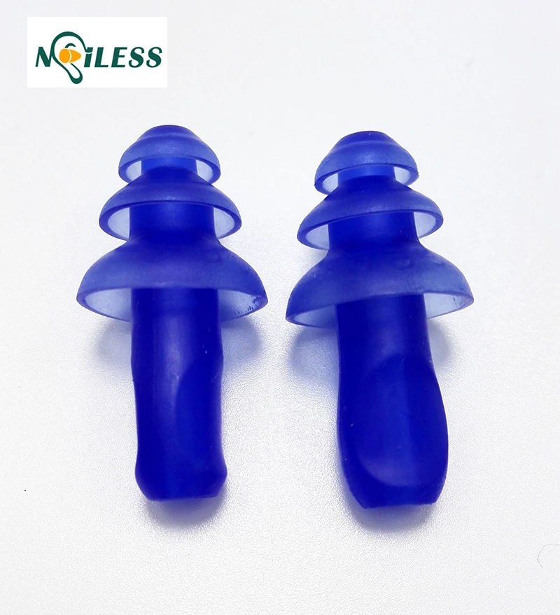
hot selling custom ear plugs silicone corded earplugs 