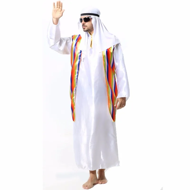 Adult Halloween Cosplay Costume Arab Prince Middle Eastern Clothing ...