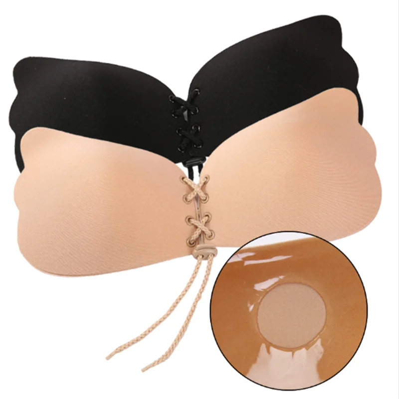 adhesive  Invisible lala silicone bra