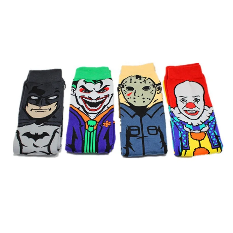 

Men socks high quality funny movie long socks for men, Colorful