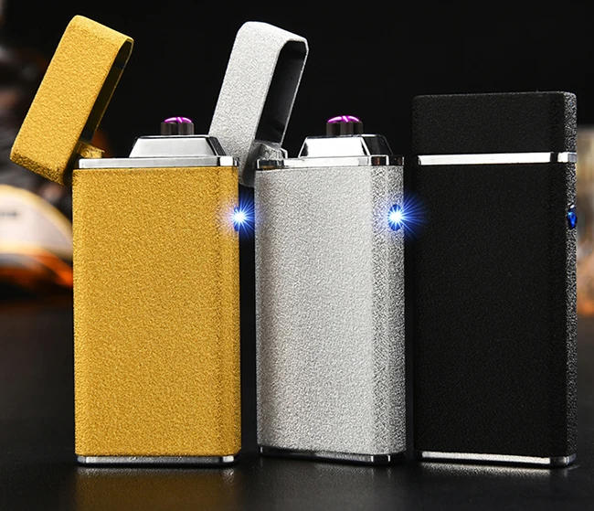 Cigar Cigarette Smoking Pipe Sets Electronic Spark Charged Usb Electric