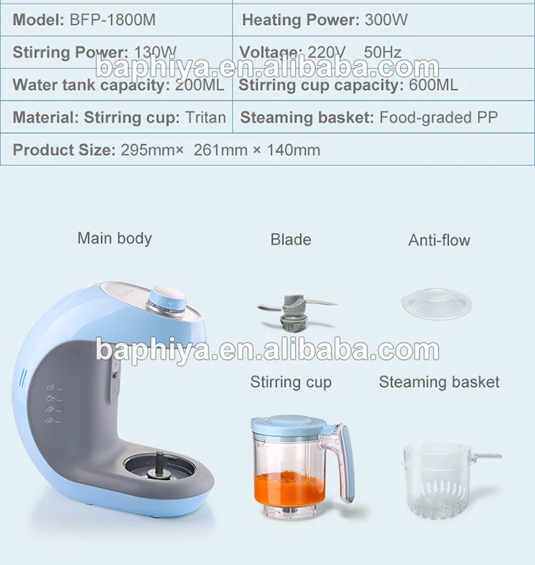 Mini Baby Food Maker Portable Baby Food Processor Steamer Blender Buy