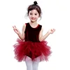 2019 summer children clothing fashion casual dance performance tutu suede design
