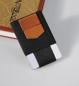 Low Price Ultra Slim Elastic Band Minimalist Front Pocket Men&#39;s Wallet Small Wallet - Buy Small ...