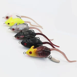 6cm 10.5g Free Sample Soft Frog Mouse Fishing Lure