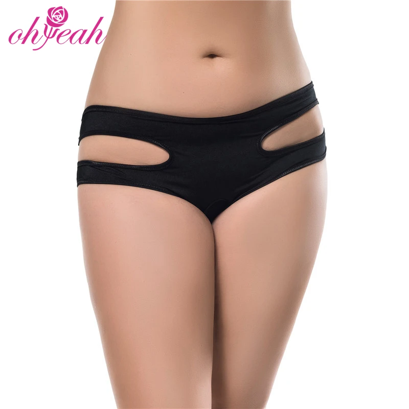 

New Arrival Seven Colors in Stock Sexy Crotchless Panty, Red;white;black;blue;rosy;green;yellow;purple