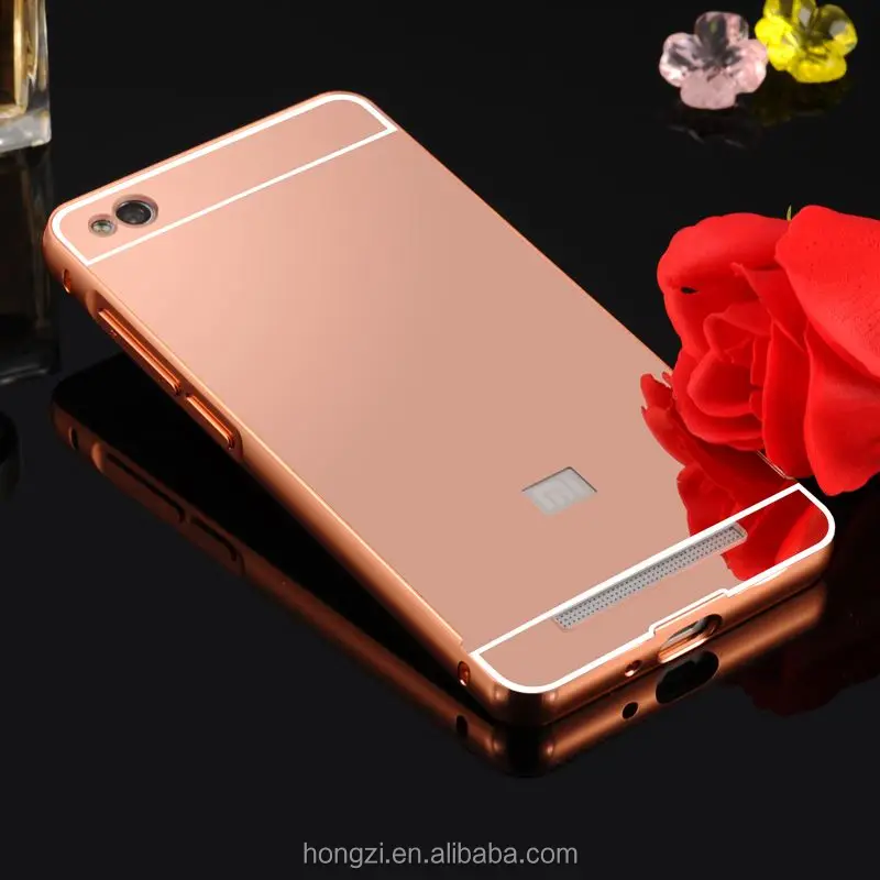 

Top quality Luury Metal Aluminum Frame & Mirror Surface PC Back Cover Case For iaomi Redmi 3 Redmi3 / Hongmi 3 Hongmi3 5.0",Wholesale Price, N/a