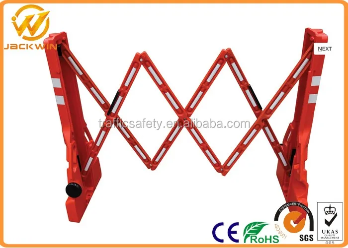 European Standard Road Safety 2000mm Plastic Traffic Barrier / Plastic Safety Barricade