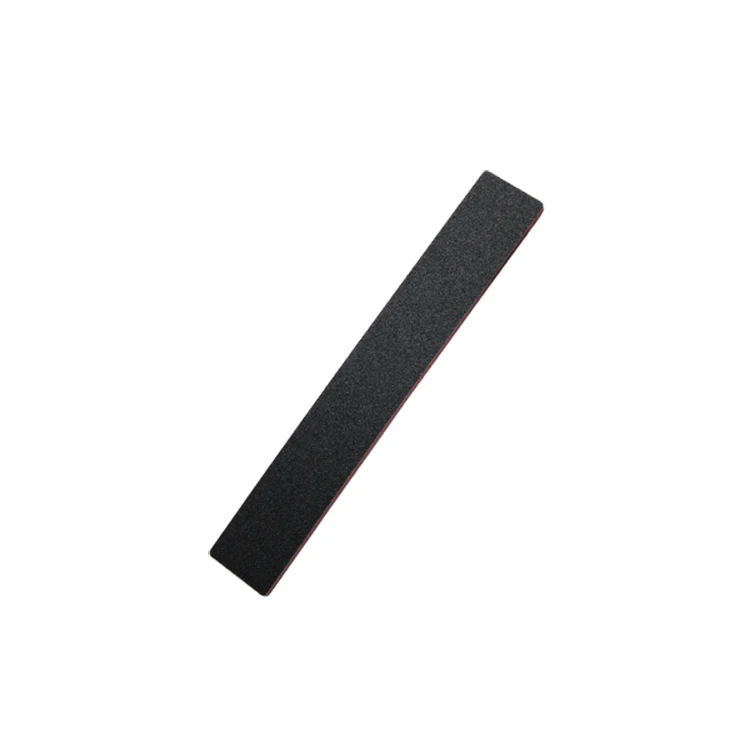 

TSZS Wholesale Customizable LOGO Sand Paper File Square Shape Black Sanding Nail Files Double Sides Nail Files, Black, other color is acceptable