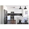 Custom Melamine Apartment Kitchen Cabinet,Modern Kitchen Designs