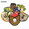 High quality custom your own iron on embroidered patches for clothing