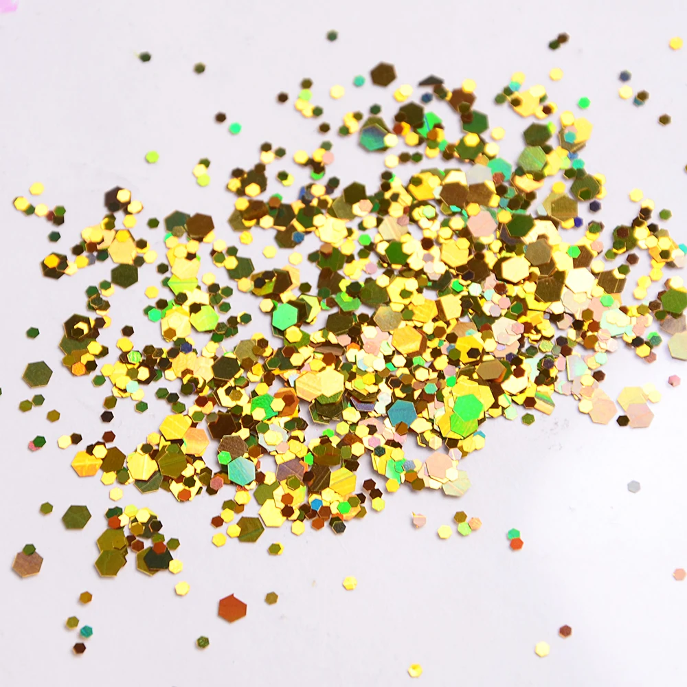 

Cosmetic Grade FDA and EU Chunky Glitter, 23 colors available