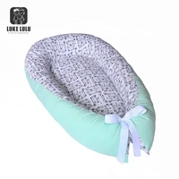 

Portable organic cotton baby nest baby sleeping bed baby lounger for infant