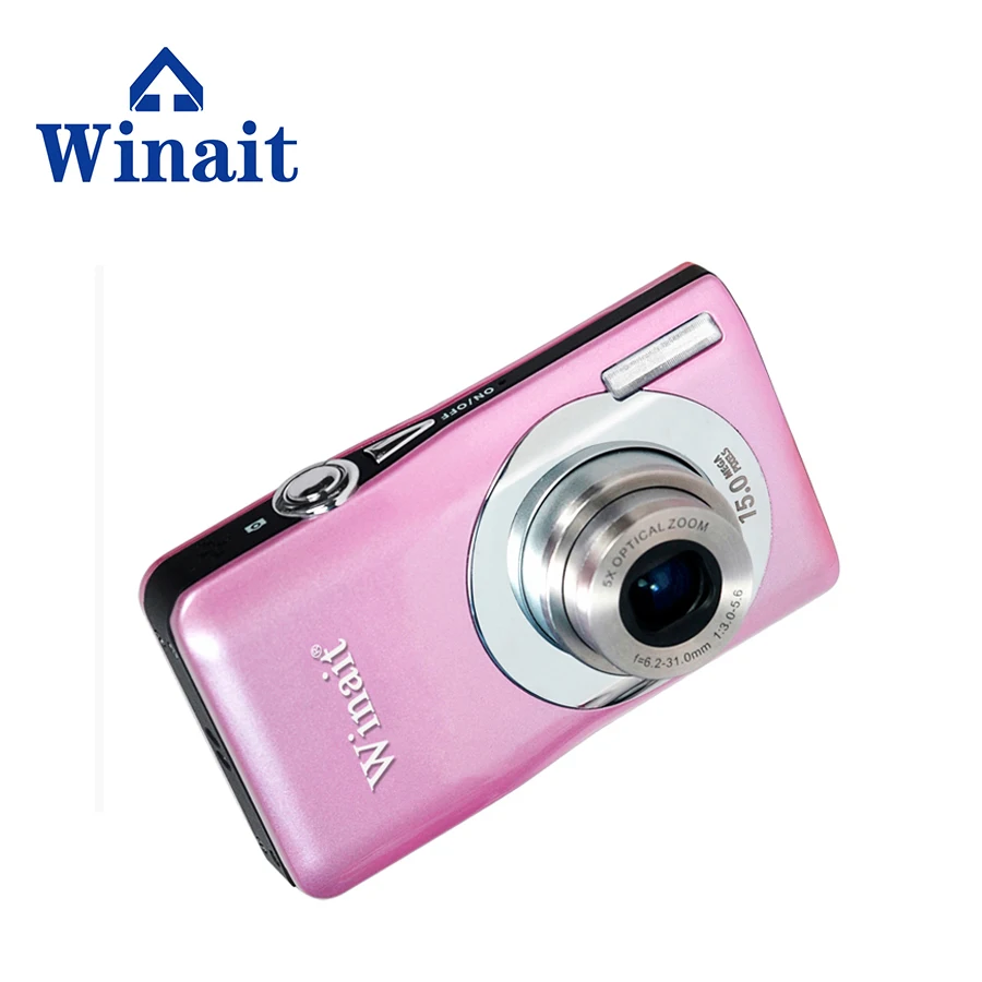 Wholesale 15Mp 2.7 Digital Photo Camera With 5X Optical Zoom 4X Digital Zoom