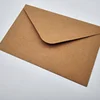 ZPT1-433 Stock card paper brown paper shipping envelope custom size logo printing paper card packaging envelopes