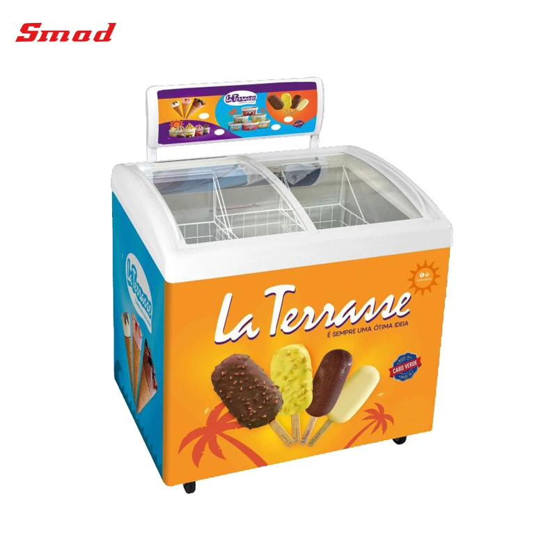 Small Size Freezer Cheap Deep Freezer Portable Ice Cream Display