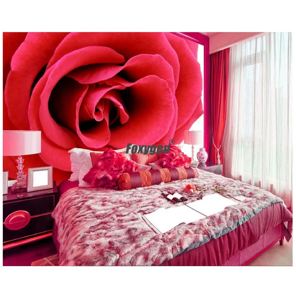 Wholesale Wedding Bedroom Beautiful Natural Red Rose Design Flowers
