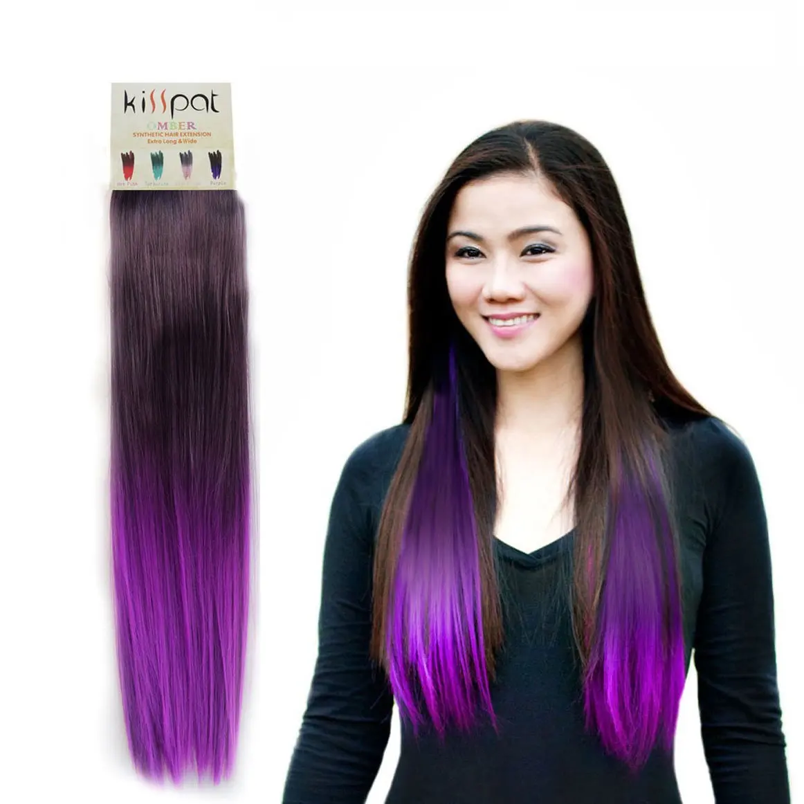 Import extensions. Омбре. Фон омбре фиолетовый. Индиго-омбре. Цвет трессы. Hair Extension clip Colors.