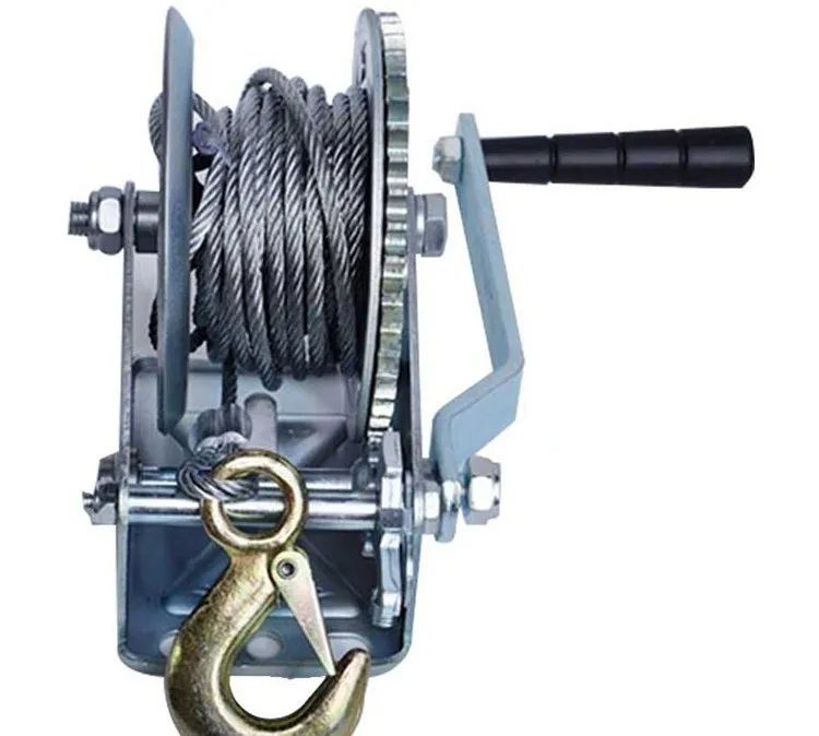 Heavy Duty 1200bls Stainless Steel Boat Winch Hand Winch With Brake