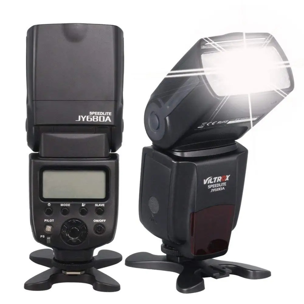 

VILTROX JY-680A Camera Universal Flash Light SpeedLight for Canon Nikon DSLR Camera
