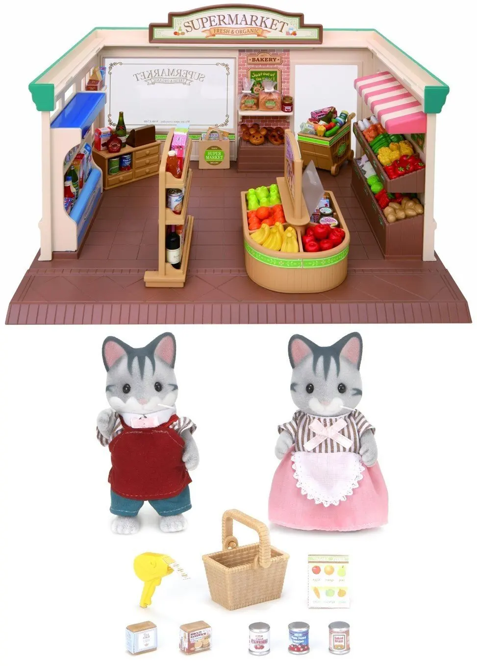sylvanian families supermarket 5049
