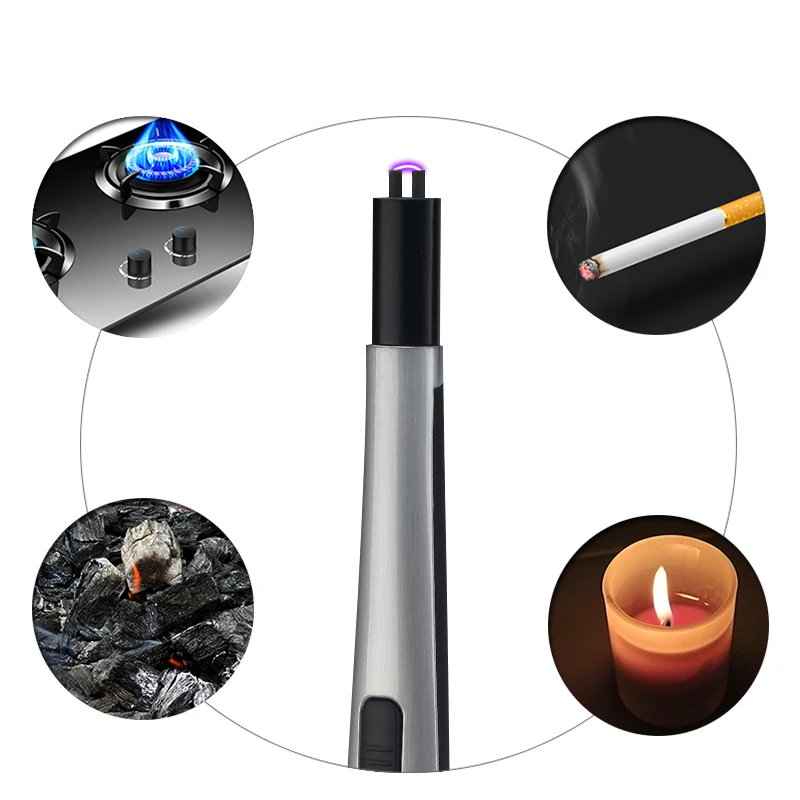 New Design Metal Rechargeable Electric USB ARC Lighter