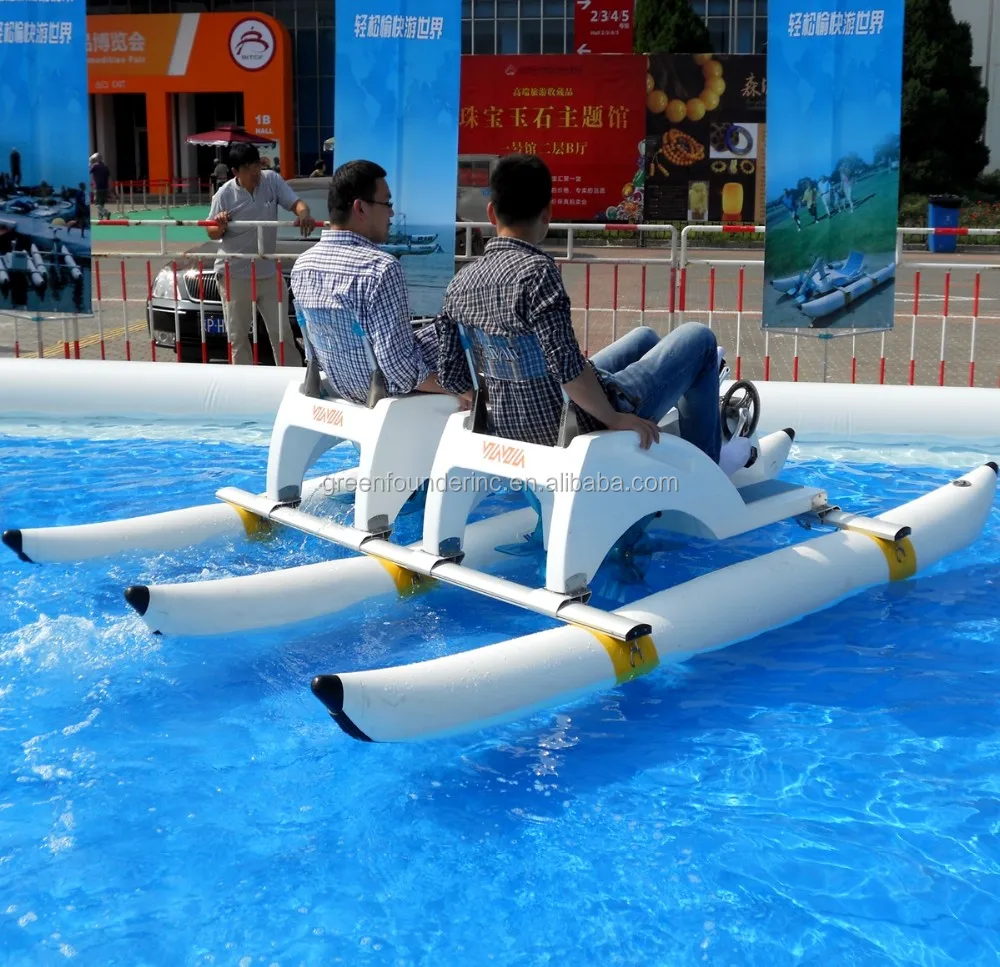 Two Men Pedal Boat Water Bikes Water Bicycle For Sale Buy Pedal Boat